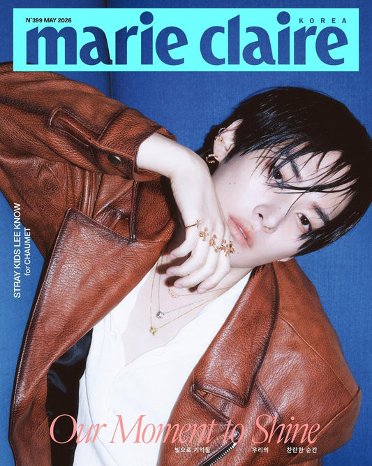 MARIE CLAIRE MAGAZINE KOREA MAY 2026 STRAY KIDS LEE KNOW A