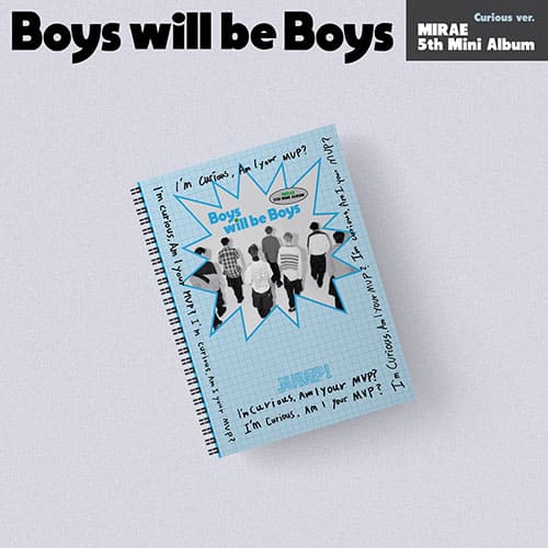 MIRAE - 5th Mini Album Boys will be Boys Curious Version