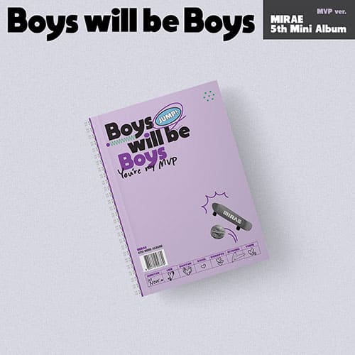 MIRAE - 5th Mini Album Boys will be Boys MVP Version