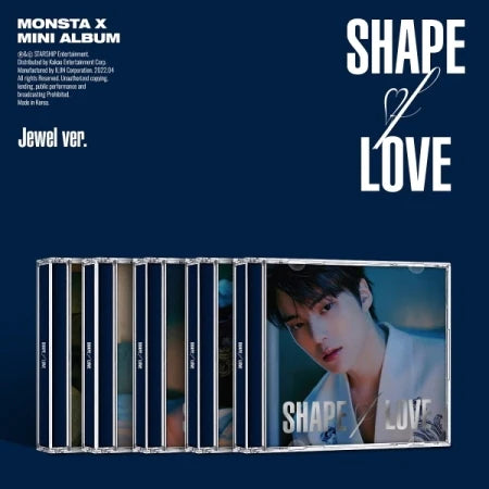 MONSTA X - 11th Mini Album [SHAPE of LOVE] KiT
