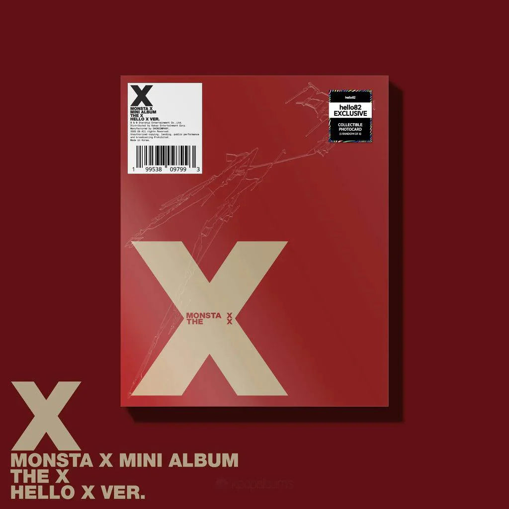 MONSTA X - THE X (STANDARD Version) - Hello X - SOKOLLAB
