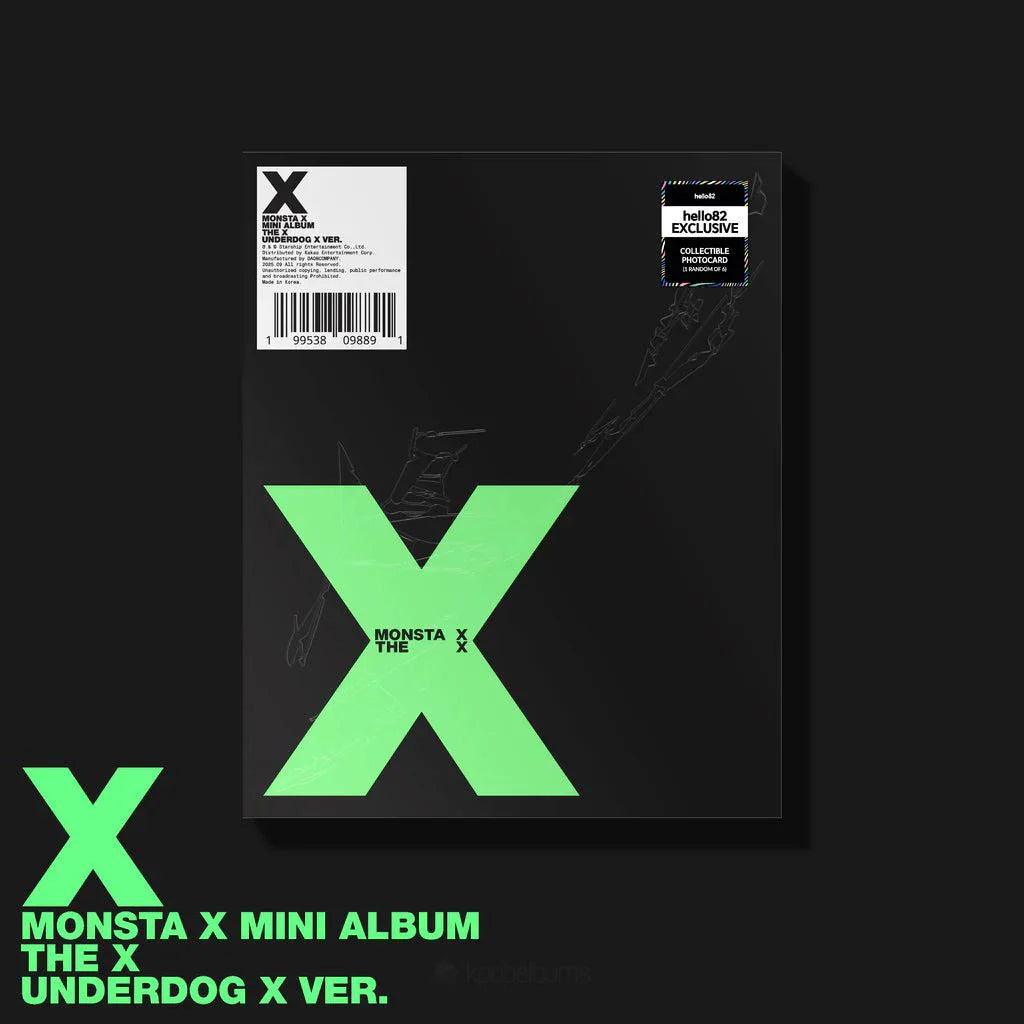 MONSTA X - THE X (STANDARD Version) with Starship GIFT - SOKOLLAB