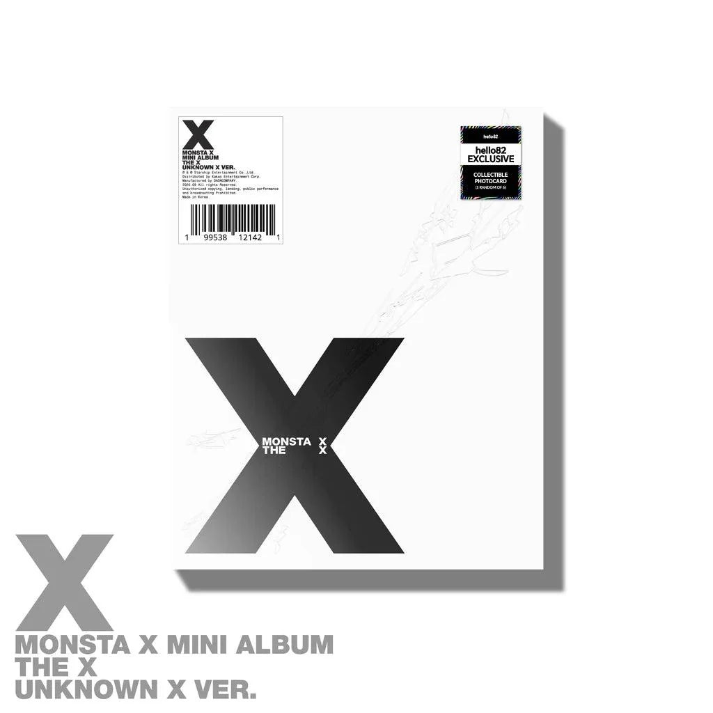 MONSTA X ① MONSTA X - THE X (STANDARD Version) - SOKOLLAB