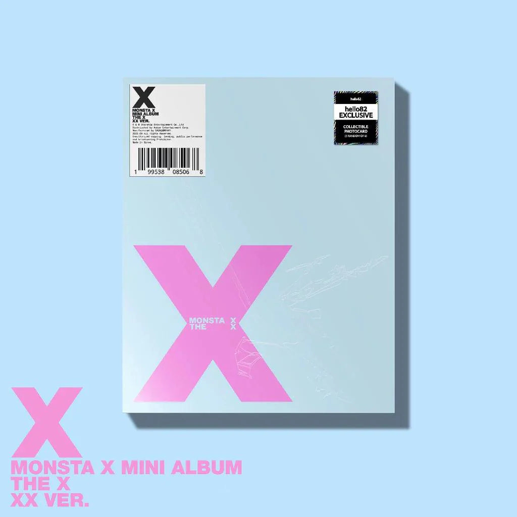 MONSTA X - THE X (STANDARD Version) with Starship GIFT - SOKOLLAB