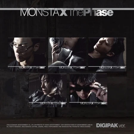 MONSTA X - The Phase (EP Album) (DIGIPAK version)