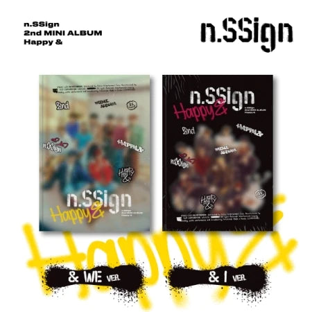 N.SSIGN - 2ND MINI ALBUM HAPPY & STANDARD VERSION - SOKOLLAB