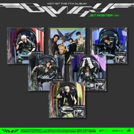 NCT 127 - BLINGY (7th Full Album) (JET Poster Ver.)