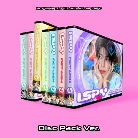 NCT WISH - I SPY (Disc Pack Version)