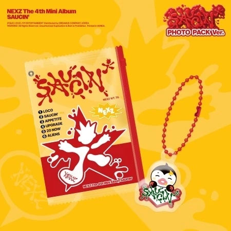 NEXZ - SAUCIN (4th Mini Album) (PHOTO PACK Ver.)