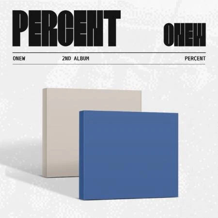 ONEW - PERCENT (2nd FULL ALBUM) (Digipack Version)