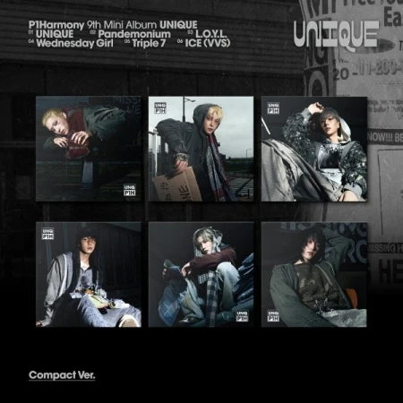 P1Harmony - UNIQUE (Compact Version) - Jongseob - SOKOLLAB