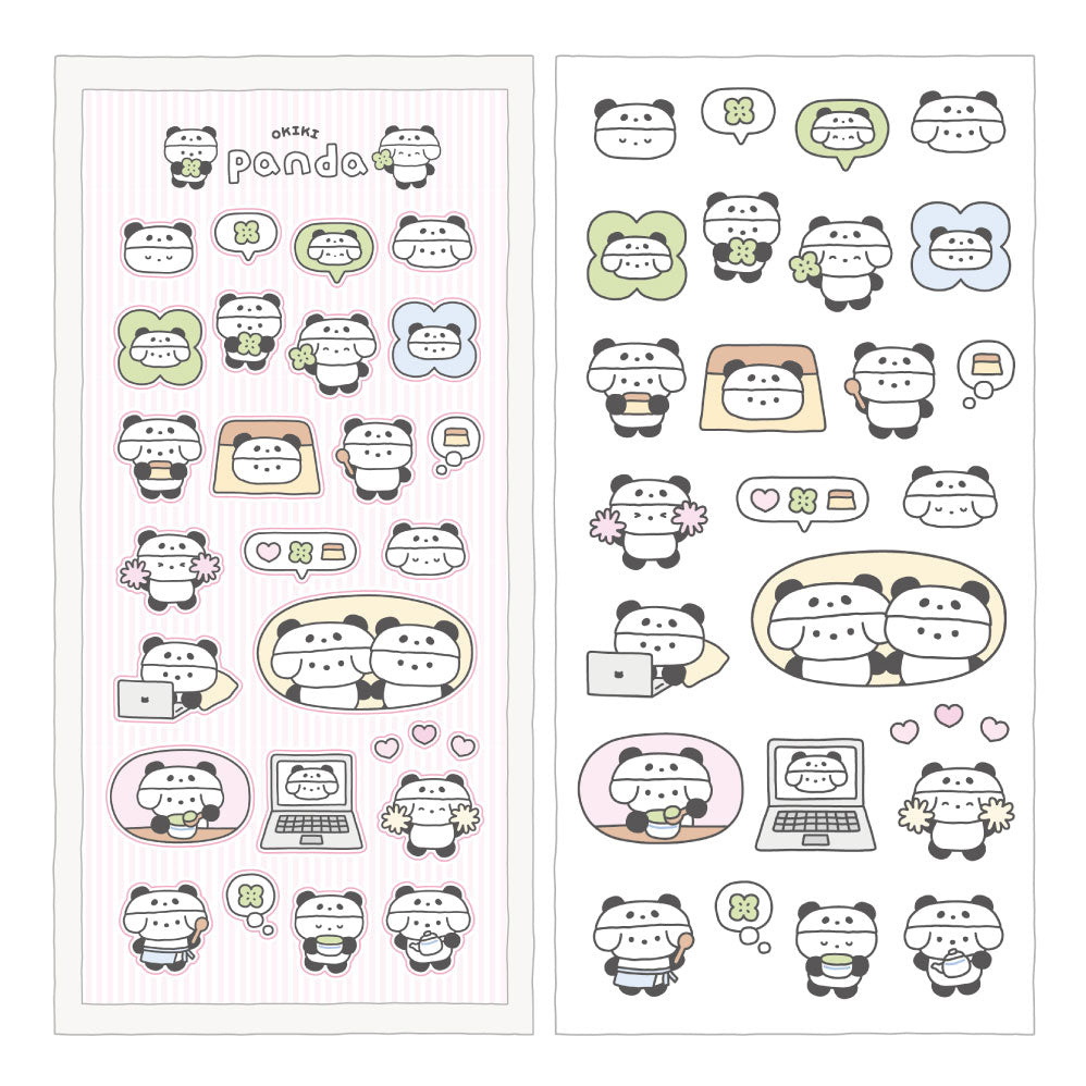Okli Sticker OKIKI Panda Sticker