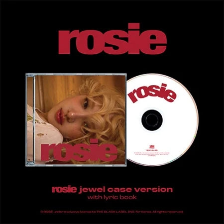 ROSÉ - FIRST STUDIO ALBUM rosie (JEWEL)