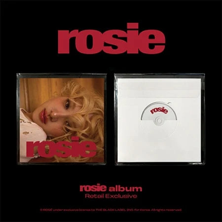 ROSÉ - FIRST STUDIO ALBUM rosie (Retail Exclusive)