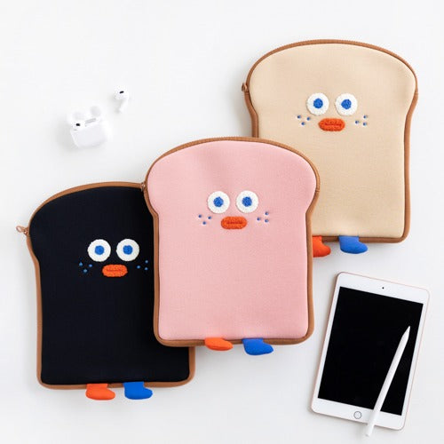 Romane Brunch Brother iPad Pouch Toast Versions