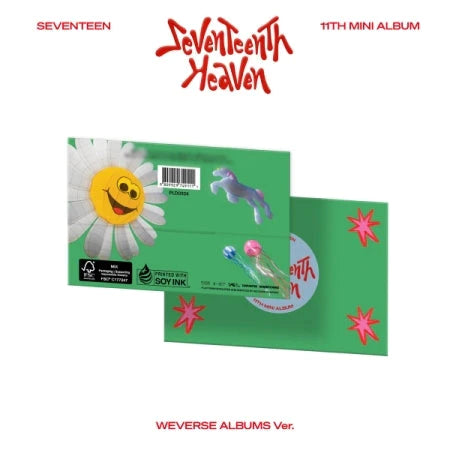 SEVENTEEN - 11TH MINI ALBUM SEVENTEENTH HEAVEN WEVERSE ALBUMS VERSION