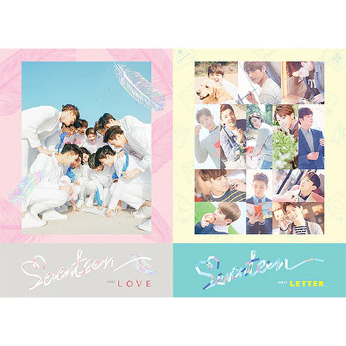 Seventeen Love selling and Letter Album LOVE Ver