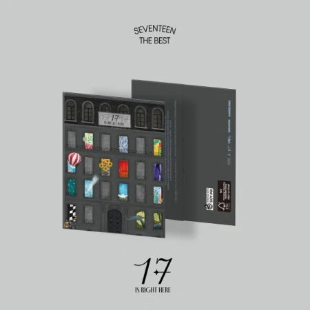 SEVENTEEN - BEST ALBUM 17 IS RIGHT HERE (Weverse Albums version) with Weverse GIFT