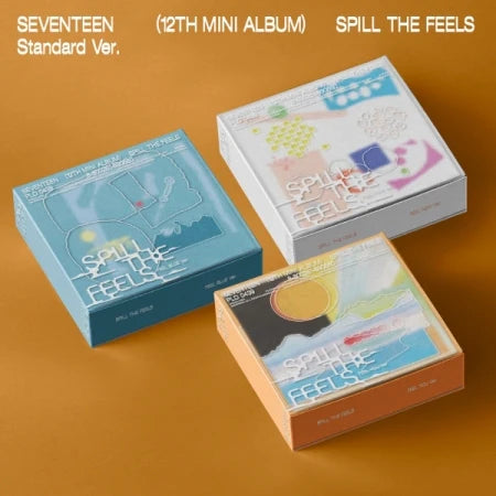 SEVENTEEN - SPILL THE FEELS 12TH MINI ALBUM SEVENTEEN (Standard Version)