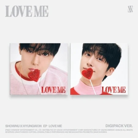 SHOWNU X HYUNGWON (MONSTA X) - LOVE ME (DIGIPACK Version)