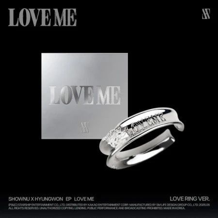 SHOWNU X HYUNGWON (MONSTA X) - LOVE ME (EP Album) (LOVE RING Version)