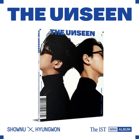 SHOWNU x HYUNGWON  MONSTA X  - 1st Mini Album THE UNSEEN  Version 1