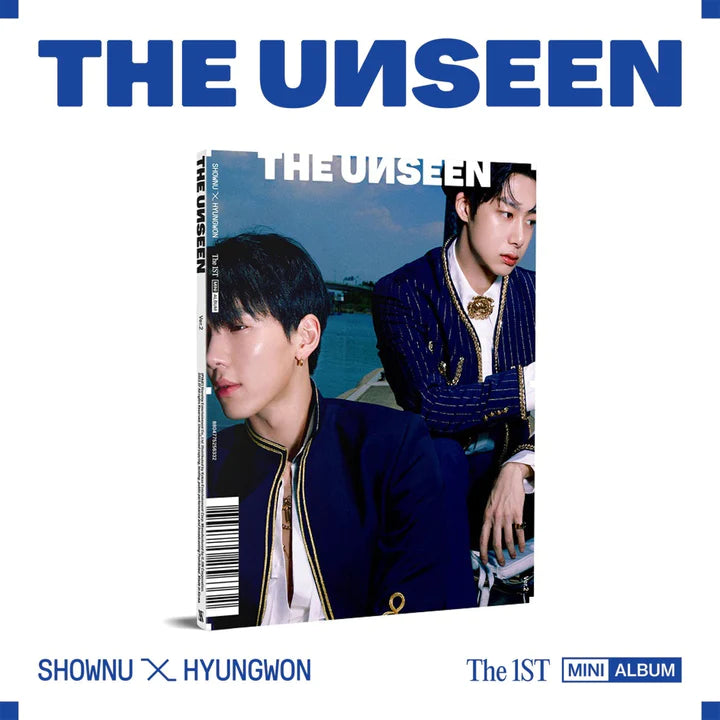 SHOWNU x HYUNGWON  MONSTA X  - 1st Mini Album THE UNSEEN Version 2