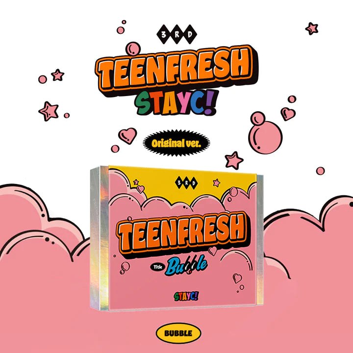 STAYC - 3rd Mini Album TEENFRESH Bubble Version