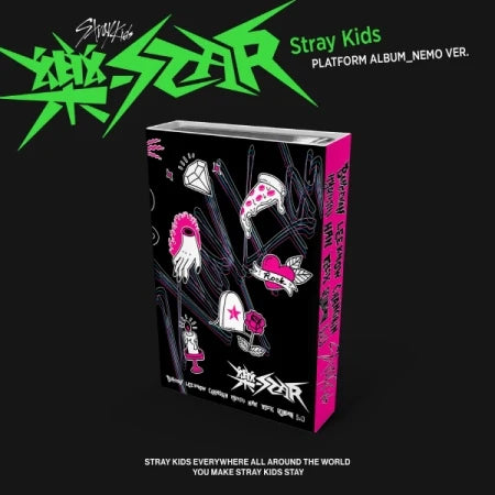STRAY KIDS - MINI ALBUM 樂 ROCK STAR PLATFORM ALBUM NEMO VERSION