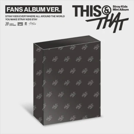 STRAY KIDS - THIS & THAT FANS ALBUM VERSION