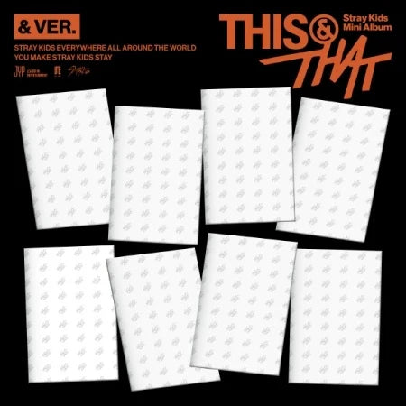 STRAY KIDS - THIS & THAT & VERSION MEMBER