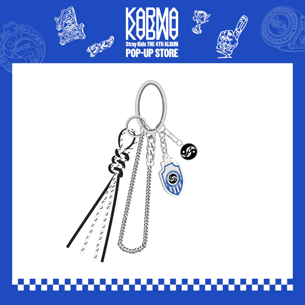 STRAY KIDS KARMA MD CEREMONY METAL KEYRING