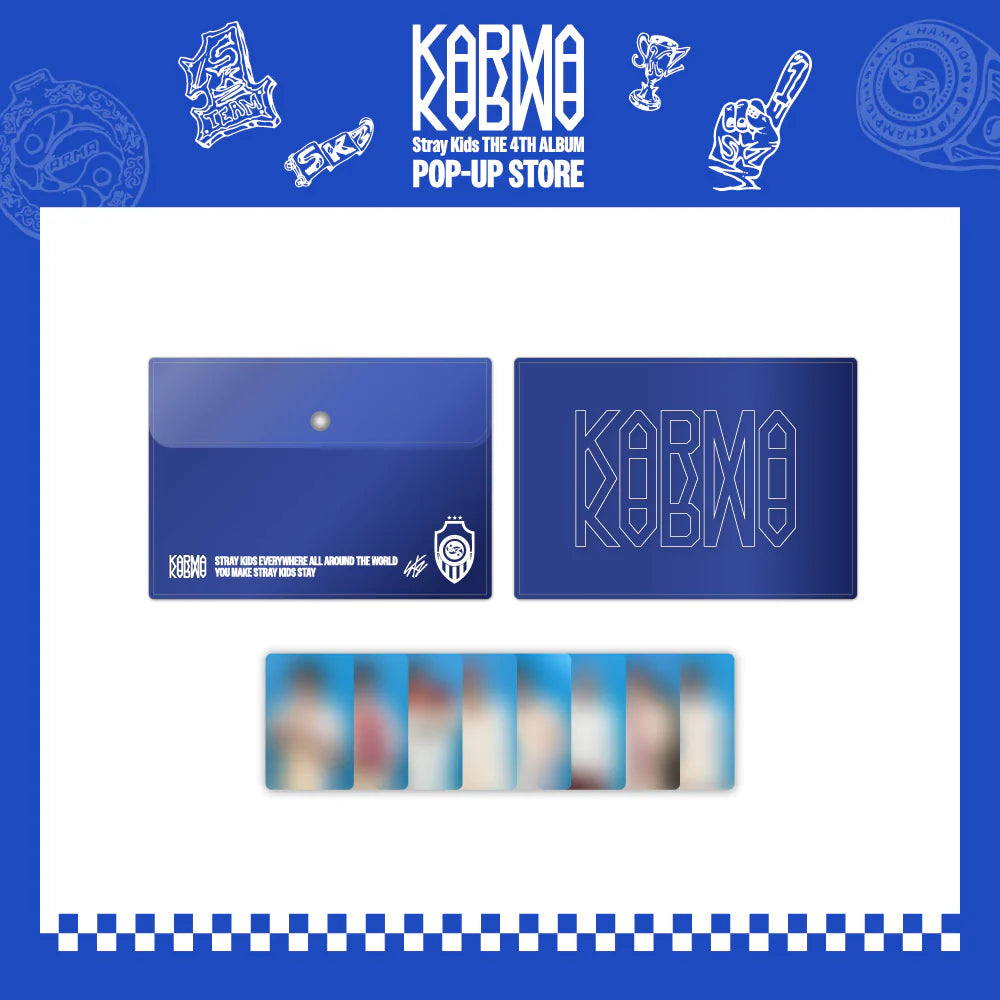 STRAY KIDS KARMA MD PVC POUCH