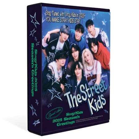 PREORDER : Stray Kids - 2025 Seasons Greetings The Street Kids with Pre-order Gift