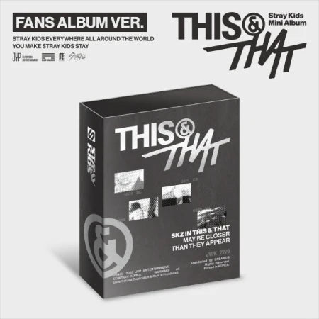 Stray Kids - THIS & THAT (Mini Album) (FANS ALBUM Version)