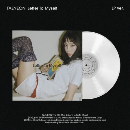 TAEYEON - 6th MINI ALBUM Letter To Myself (LP Version)