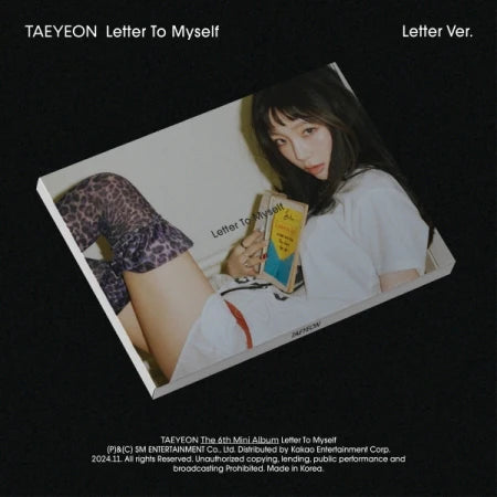 TAEYEON - 6th MINI ALBUM Letter To Myself (Letter Version)