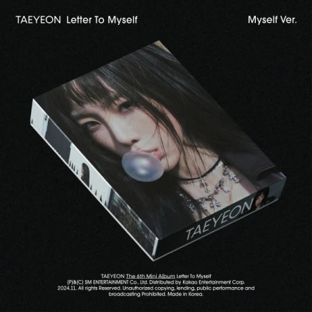 TAEYEON - 6th MINI ALBUM Letter To Myself (Myself Version)