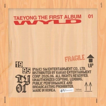TAEYONG - WYLD (1st FULL ALBUM) (Masterpiece Version  LIMITED)