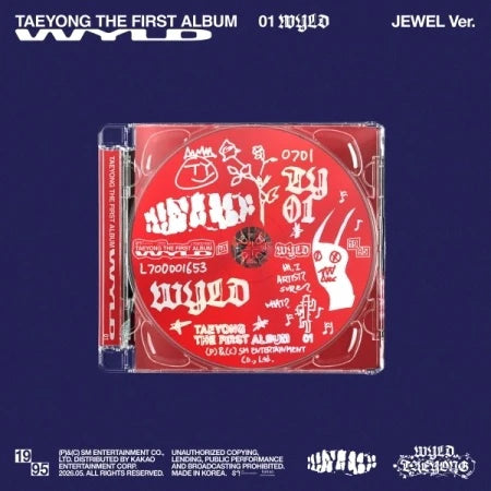 TAEYONG (NCT) - WYLD (1st FULL ALBUM) (JEWEL CASE Version)