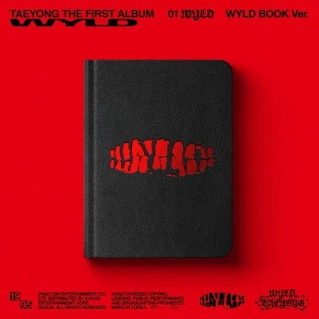 TAEYONG (NCT) - WYLD (1st FULL ALBUM) (WYLD BOOK Version)