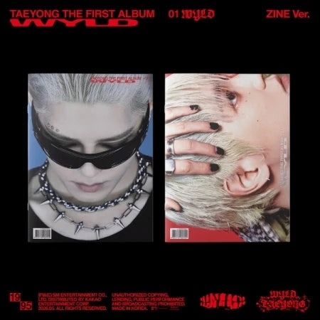 TAEYONG (NCT) - WYLD (1st FULL ALBUM) (Zine Version)
