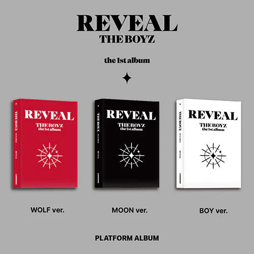 THE BOYZ - 1ST ALBUM  REVEAL PLATFORM VERSION