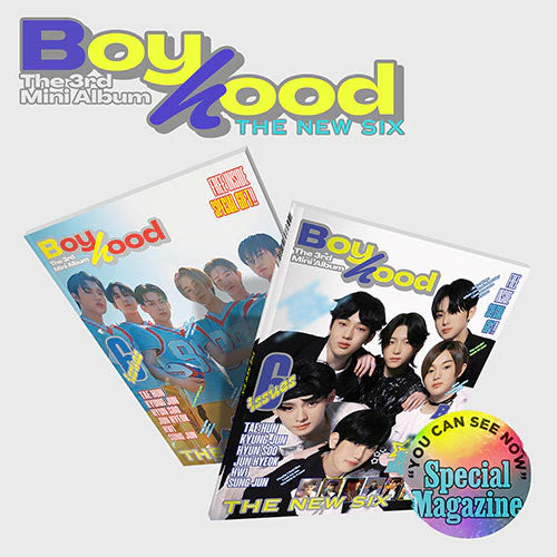 THE NEW SIX TNX  - 3rd Mini Album BOYHOOD