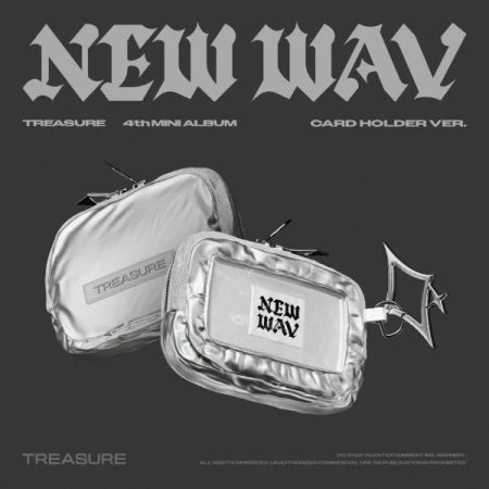 TREASURE - NEW WAV (4th MINI ALBUM) (CARD HOLDER Version)