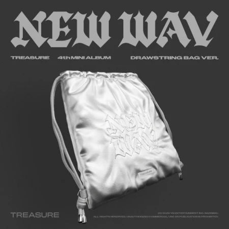 TREASURE - NEW WAV (4th MINI ALBUM) (DRAWSTRING BAG Version)