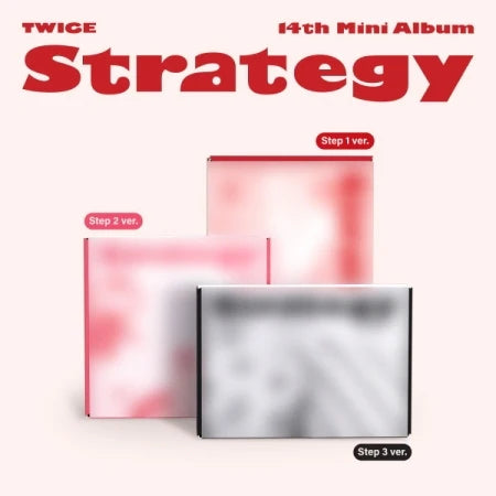 PREORDER : TWICE - STRATEGY (STANDARD Version) with WITHMUU Gift