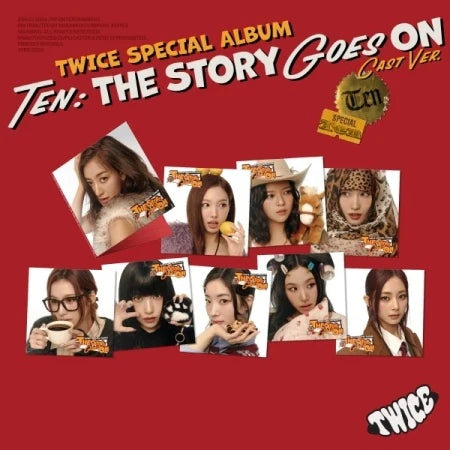 TWICE TEN レコード THE STORY GOES ON 新品 I5O0 TWICE - TEN: The Story Goes On (SPECIAL ALBUM) (Cast Version