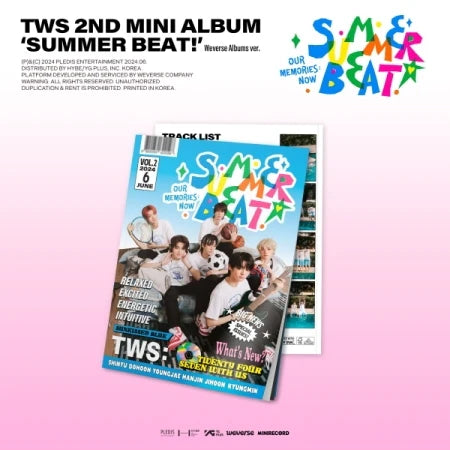 TWS - SUMMER BEAT (Weverse Albums version)