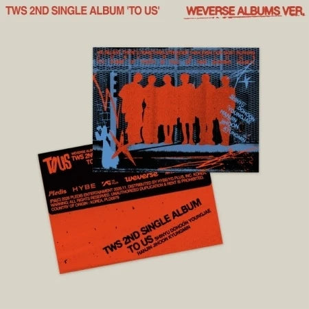 TWS - TO US (2nd Single Album) (Weverse Albums Version)